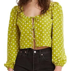 Levi's Women's Embry Tie Blouse